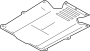 View Floor Pan Splash Shield (Rear) Full-Sized Product Image 1 of 1
