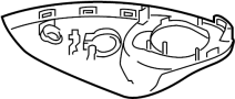 Image of Door Mirror Housing image for your 2021 Porsche 718 Boxster  25 Years Convertible 