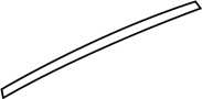Image of Door Reveal Molding (Upper) image for your 2016 Porsche Cayenne   