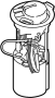Image of Flange. Fuel Filter. Fuel Pump Housing. Fuel Filter. Fuel Pump. image for your 2021 Audi SQ7   