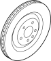 Image of Disc Brake Rotor image for your 2019 Porsche Macan   