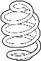 Image of Coil Spring image for your 2024 Porsche Macan   