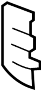 Image of Rear Body Panel Seal (Rear) image for your Porsche Macan