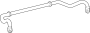 9J1411025EY Suspension Stabilizer Bar