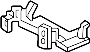 Image of Power Seat Control Module Bracket image for your 2008 Porsche Cayenne   