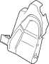 Image of Seat Back Cushion image for your 2017 Porsche Panamera   