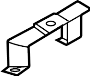 View Bumper Cover Support Rail Bracket (Lower) Full-Sized Product Image 1 of 3