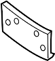 Image of License Plate Bracket image for your 2012 Porsche Panamera  Turbo Hatchback 
