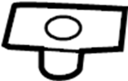 Image of Headlight Washer Nozzle Bracket image for your 2024 Porsche 718 Boxster  Style Edition Convertible 