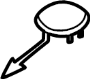 Image of Tow Eye Cap image for your 2020 Porsche 718 Cayman  Base Hatchback 