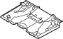 Image of Floor Pan Splash Shield (Rear) image for your Porsche