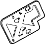 View Keyless Entry Antenna Bracket Full-Sized Product Image 1 of 5