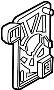 View Keyless Entry Antenna Bracket Full-Sized Product Image 1 of 8