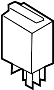 View Accessory Power Relay. Powertrain Control Module (PCM) Relay.  Full-Sized Product Image 1 of 9