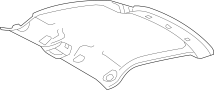 Image of Headliner image for your 2019 Porsche 911 3.0L 6 cylinder A/T AWD Targa 4 Targa 