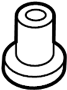 View Windshield Post Trim Grommet Full-Sized Product Image 1 of 5