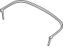 View Convertible Top Mounting Plate (Rear) Full-Sized Product Image 1 of 2