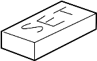 View Headliner Hardware Kit Full-Sized Product Image 1 of 2