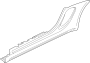 Image of Rocker Panel Guard (Lower) image for your 2020 Porsche 718 Cayman  Base Hatchback 