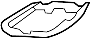 Image of Door Mirror Gasket (Front) image for your 2021 Porsche 718 Boxster   