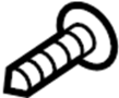 View Interior Door Handle Screw Full-Sized Product Image 1 of 4
