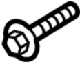 View Automatic Transmission Mount Bolt Full-Sized Product Image