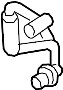 View COOLANT. Line. PIPE. Engine Hose. Turbocharger. Water outlet.  Full-Sized Product Image 1 of 2
