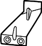 Image of Engine Coolant Reservoir Bracket image for your 2010 Porsche 911  Targa 4 Targa 