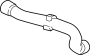 Image of Radiator Coolant Hose (Front, Upper, Lower) image for your 2020 Porsche 718 Cayman 2.0L M/T Base Hatchback 