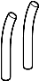Image of Connector hose. HVAC Heater Hose. Radiator Coolant Hose. Flexible hose that is. image for your 2021 Porsche 718 Boxster  T Convertible 