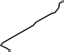View Engine Coolant Overflow Hose Full-Sized Product Image 1 of 6