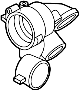View Engine Coolant Thermostat Housing. Engine Coolant Thermostat Kit. Thermostat hsng. Z THERMOSTAT HOUSING.  Full-Sized Product Image 1 of 2