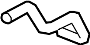 View Automatic Transmission Oil Cooler Hose Full-Sized Product Image 1 of 2