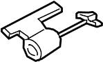 Image of Bracket. Support. Converter. Pipe. Amplifier. (Rear). Bracket used to Support. image for your 2021 Porsche 718 Cayman
