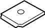 View Liftgate Insulator Full-Sized Product Image 1 of 2