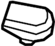 View Back Glass Wiper Arm Cap Full-Sized Product Image 1 of 10
