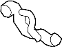View Radiator Coolant Hose (Front, Upper, Lower) Full-Sized Product Image 1 of 2