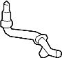 View Coolant hose. Water hose.  Full-Sized Product Image 1 of 2