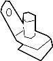 View A/C Expansion Valve Bracket (Upper) Full-Sized Product Image 1 of 2