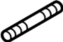 View Turbocharger Stud (Lower) Full-Sized Product Image 1 of 7