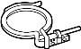 View Exhaust Manifold Clamp. Turbocharger Clamp.  Full-Sized Product Image