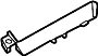 Image of Center molding. Trim Silver shade. image for your Porsche Cayenne