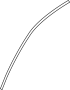 View Door Reveal Molding (Rear, Upper) Full-Sized Product Image 1 of 2