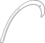 View Wheel Arch Molding Full-Sized Product Image 1 of 3