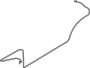View Liftgate Washer Hose (Rear) Full-Sized Product Image 1 of 2