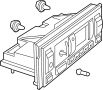 Image of HVAC Temperature Control Panel image for your Land Rover