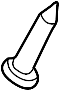 View Door Armrest Screw Full-Sized Product Image 1 of 2