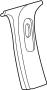 View Body C-Pillar Trim Panel (Rear) Full-Sized Product Image 1 of 1