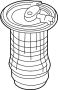 Image of Air Suspension Spring (Rear) image for your 2022 Land Rover Defender 90  V8 Sport Utility 