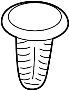 Image of Clip. Panel. (Lower). Body B-Pillar Trim Panel. image for your Land Rover